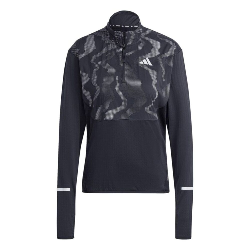 Adidas Womens/Ladies Hi-Vis Long-Sleeved Top / Black